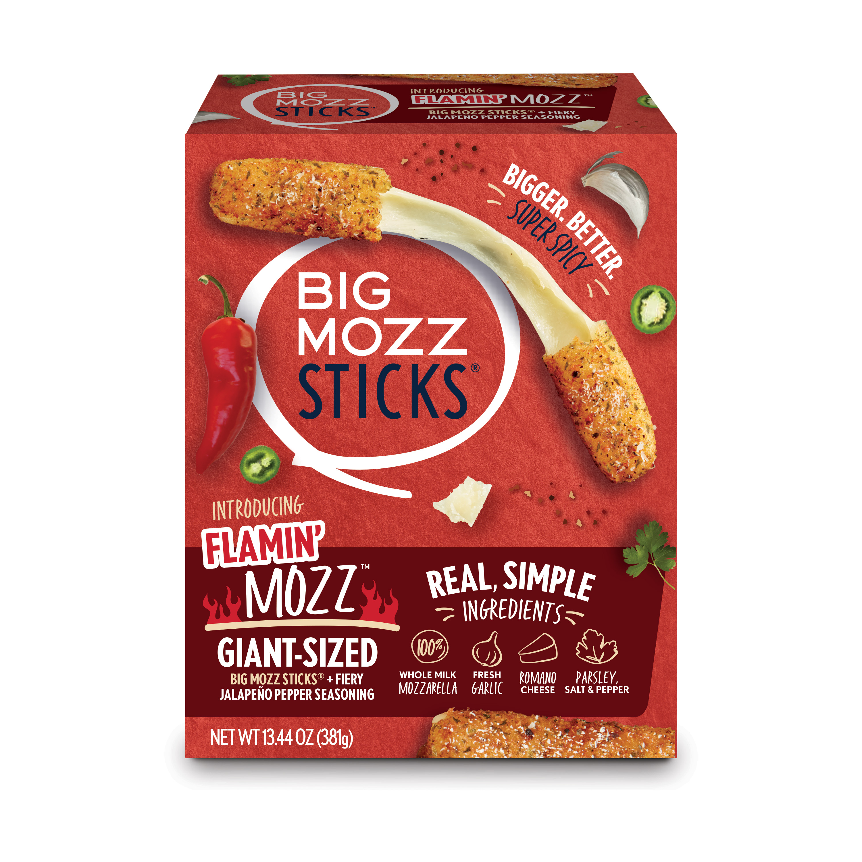 【THE MOZZ】Peanut Puff Long One Piece Big Mozz Sticks® Flamin' Mozz™