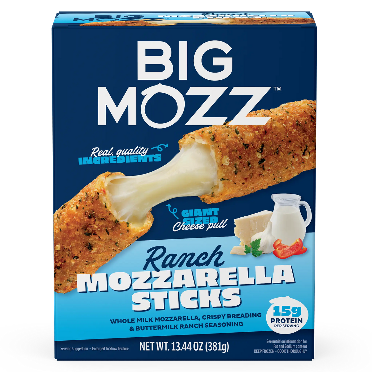 Ranch Mozzarella Sticks – Big Mozz